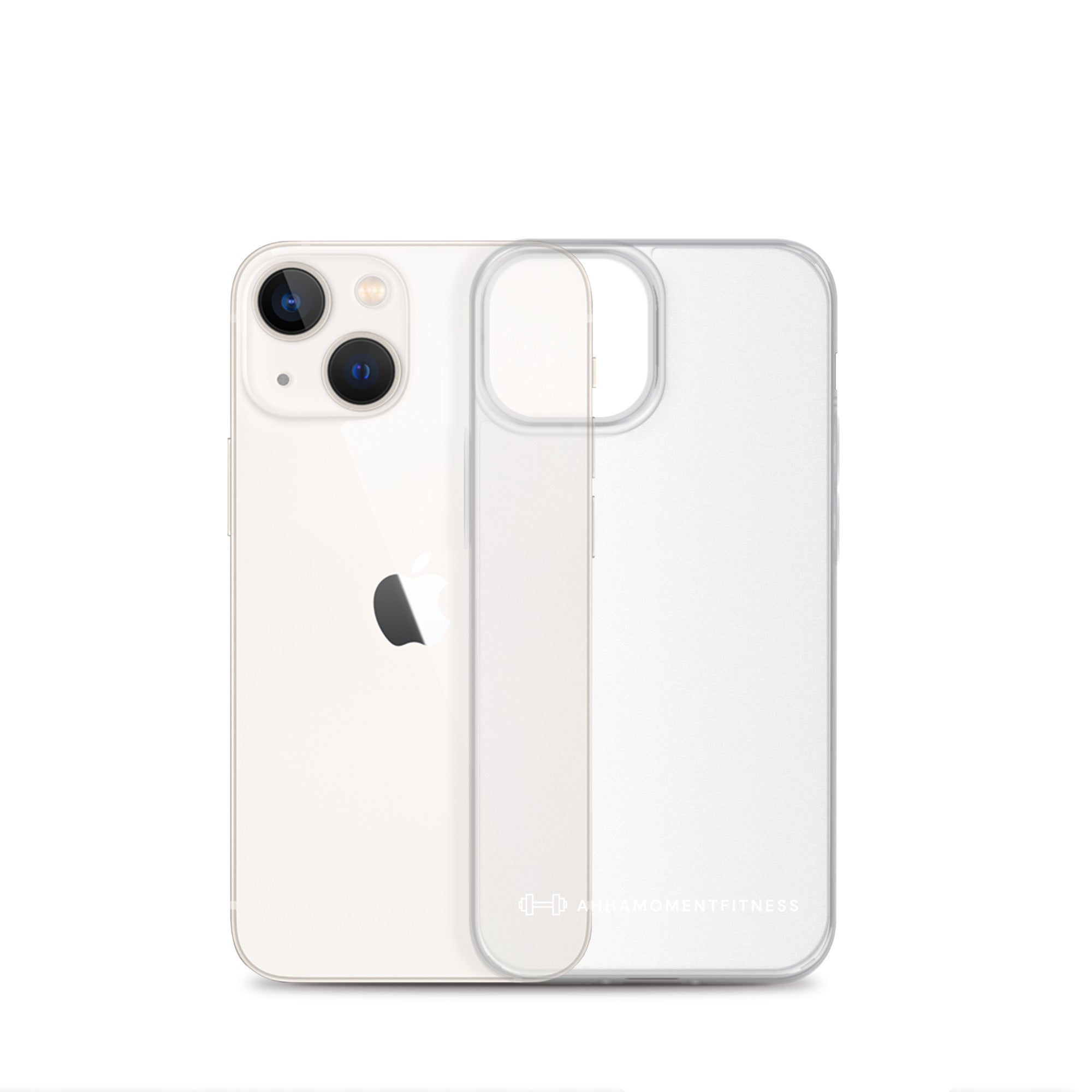 Clear Case for iPhone® - Ah Ha Small Font