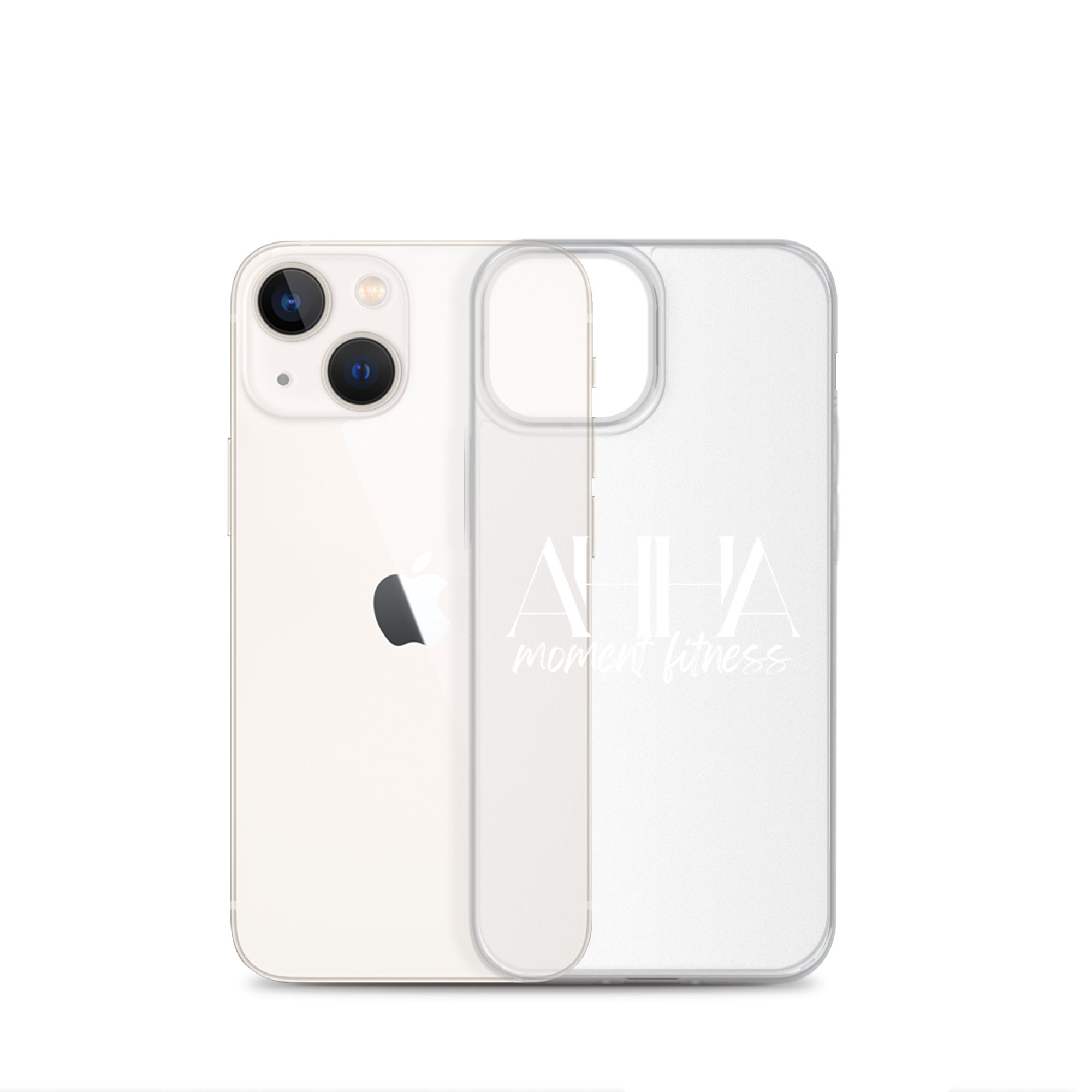 Clear Case for iPhone® - Ah Ha Large Font