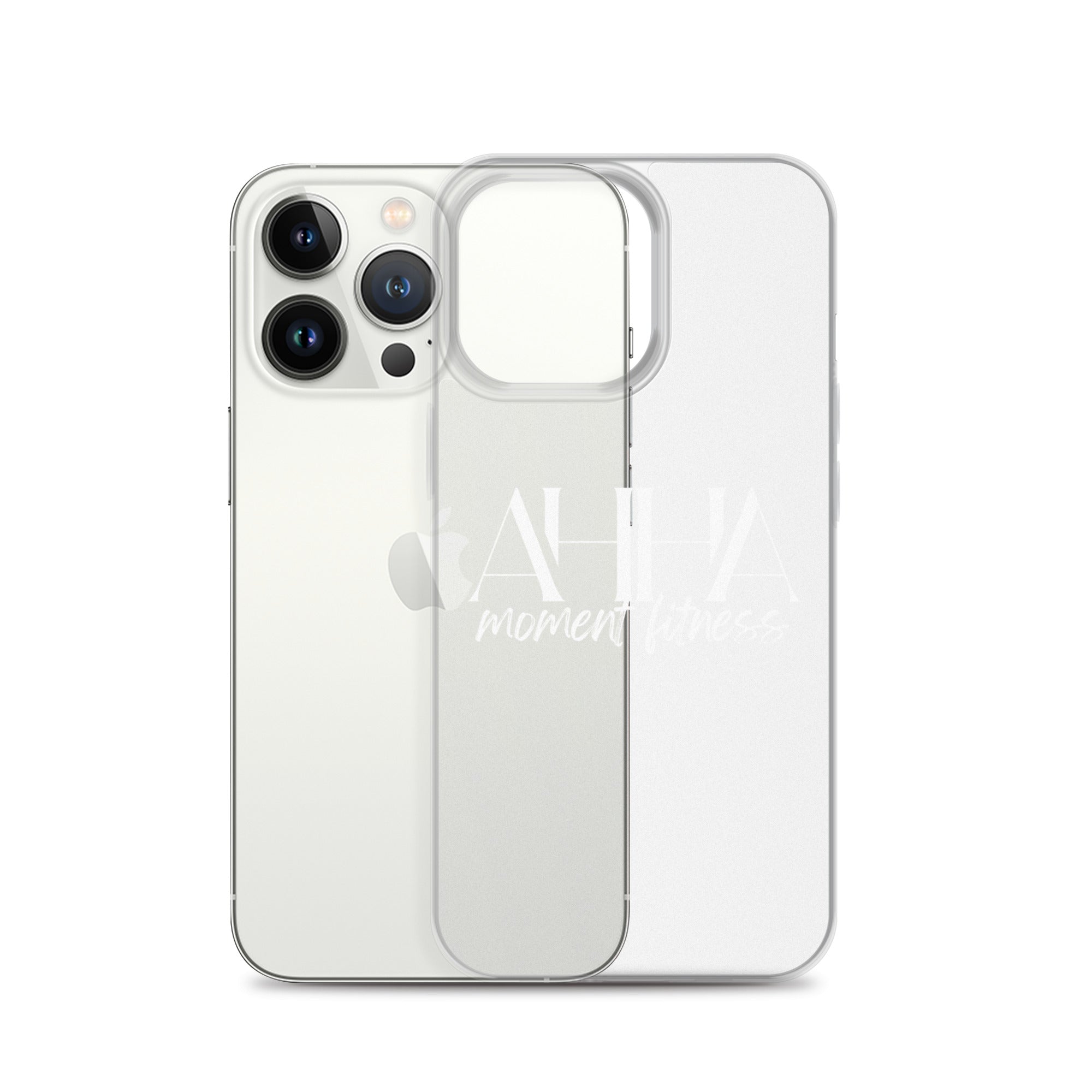 Clear Case for iPhone® - Ah Ha Large Font