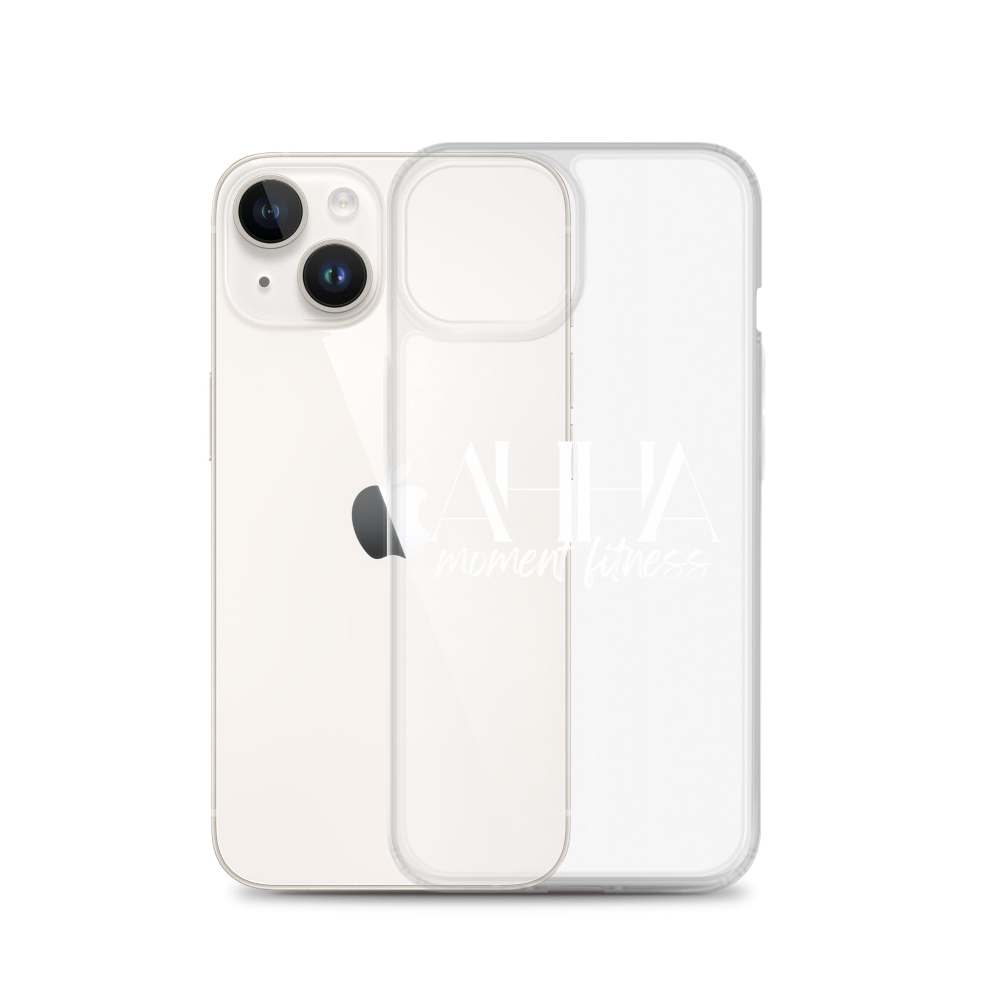 Clear Case for iPhone® - Ah Ha Large Font