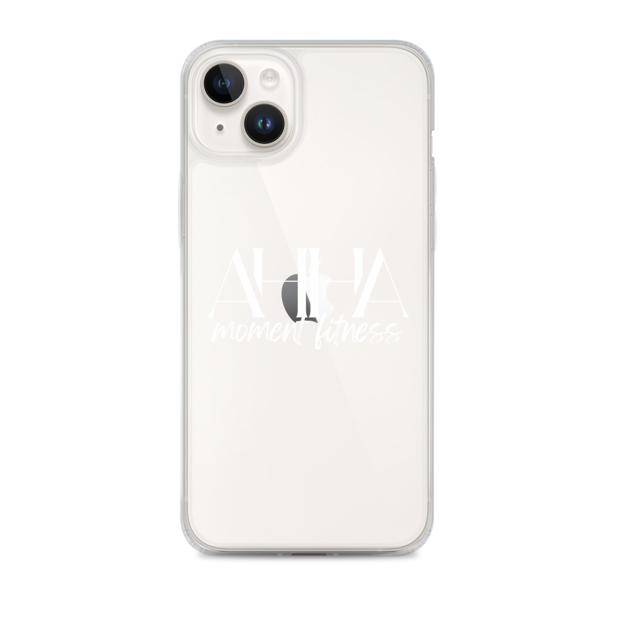 Clear Case for iPhone® - Ah Ha Large Font