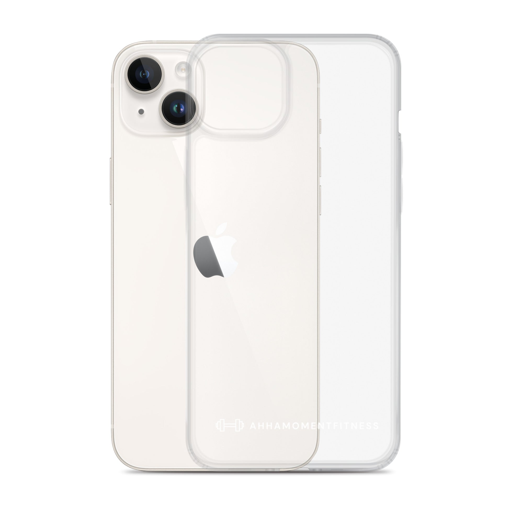 Clear Case for iPhone® - Ah Ha Small Font