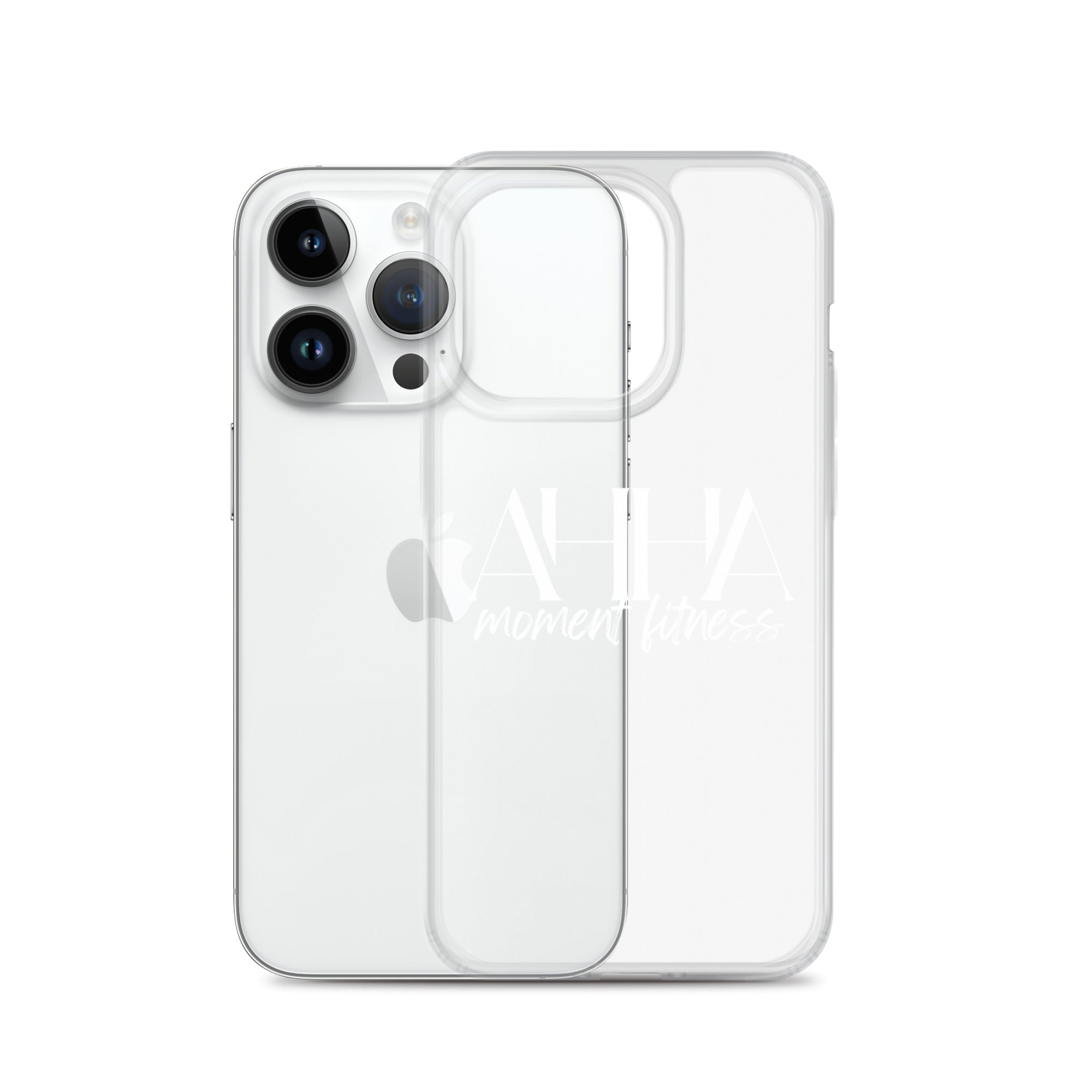 Clear Case for iPhone® - Ah Ha Large Font