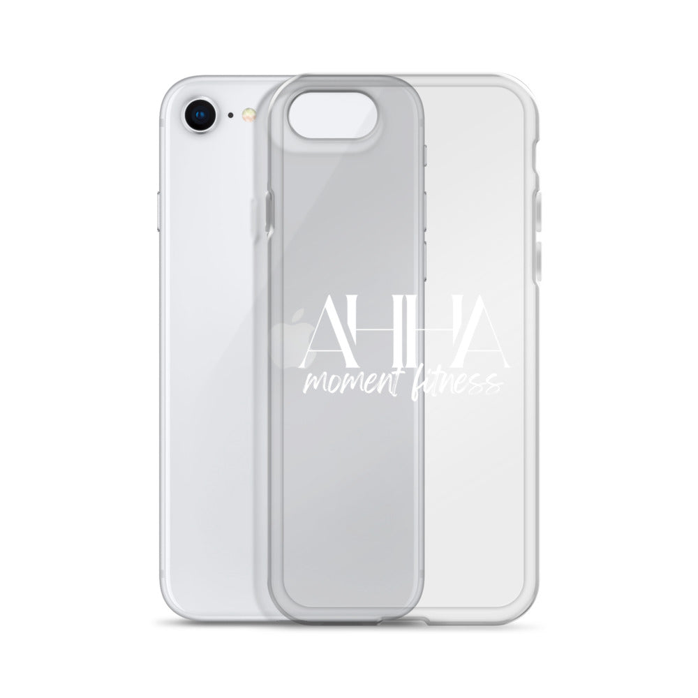 Clear Case for iPhone® - Ah Ha Large Font