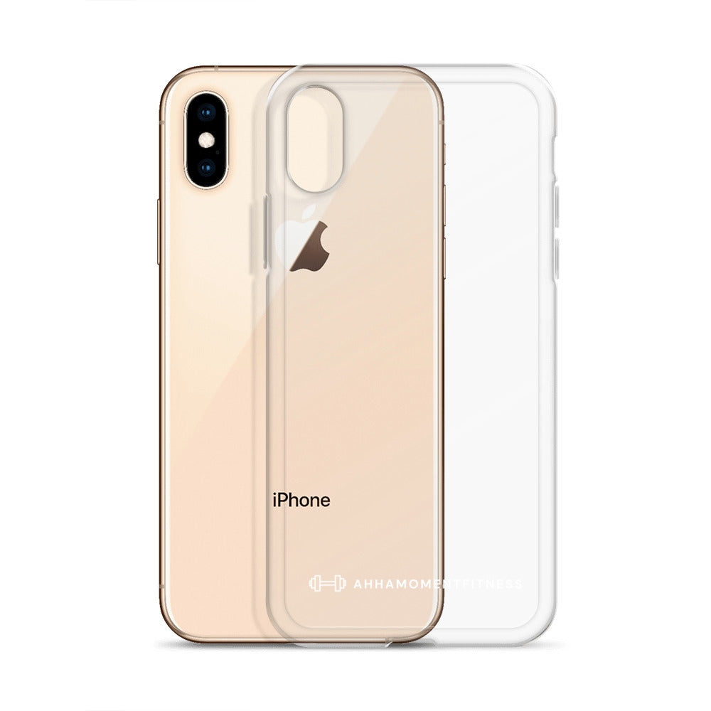 Clear Case for iPhone® - Ah Ha Small Font
